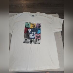 This is a Glidan men's T-shirt in size XL, designed for the New Country 101.5